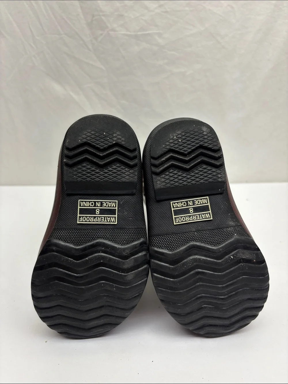 Sorel floral rain boots, SZ 8 for toddler girl, box 73